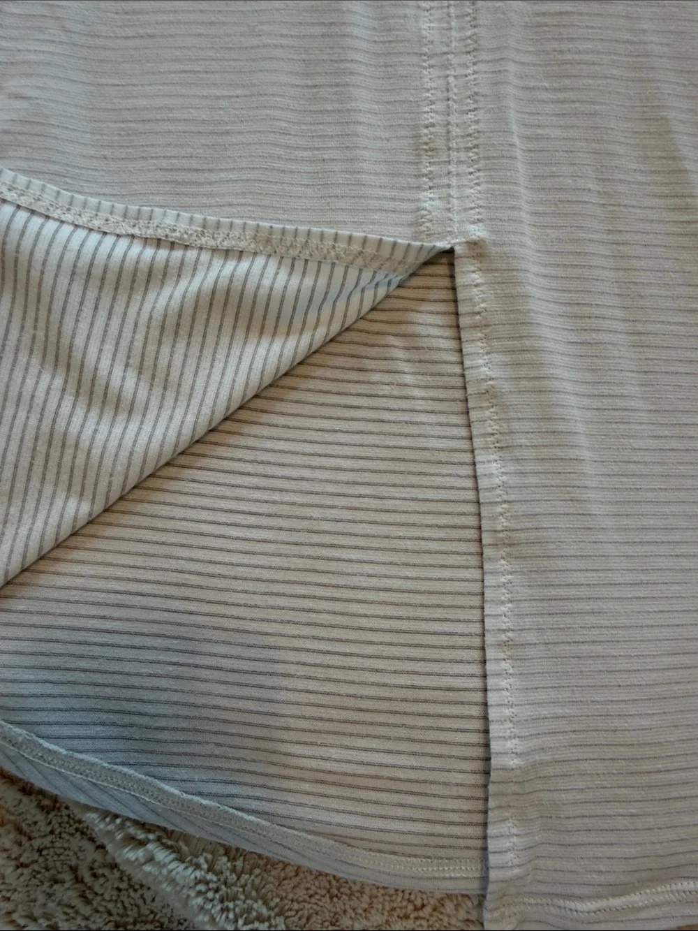Lululemon White Tank Top Size 4